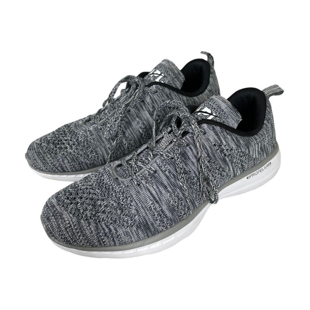 APL Women's TechLoom Pro Sneaker 9.5 Heather Grey Workout Running Athletic Shoe